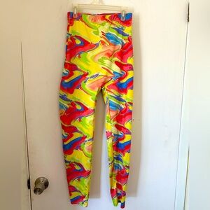 Yitty Multicolor Swirl Leggings Size M